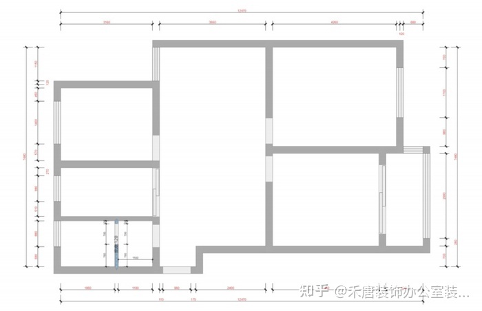 小三陽裝修平面效果圖_裝修平面設計圖軟件_裝修平面圖